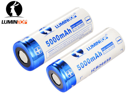 Chine Capacité élevée rechargeable des batteries de lampe-torche d'ion de Li 3.7V 5000mAh fournisseur